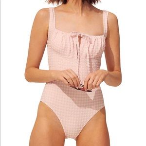 NWT Solid & Striped ellery gingham size S